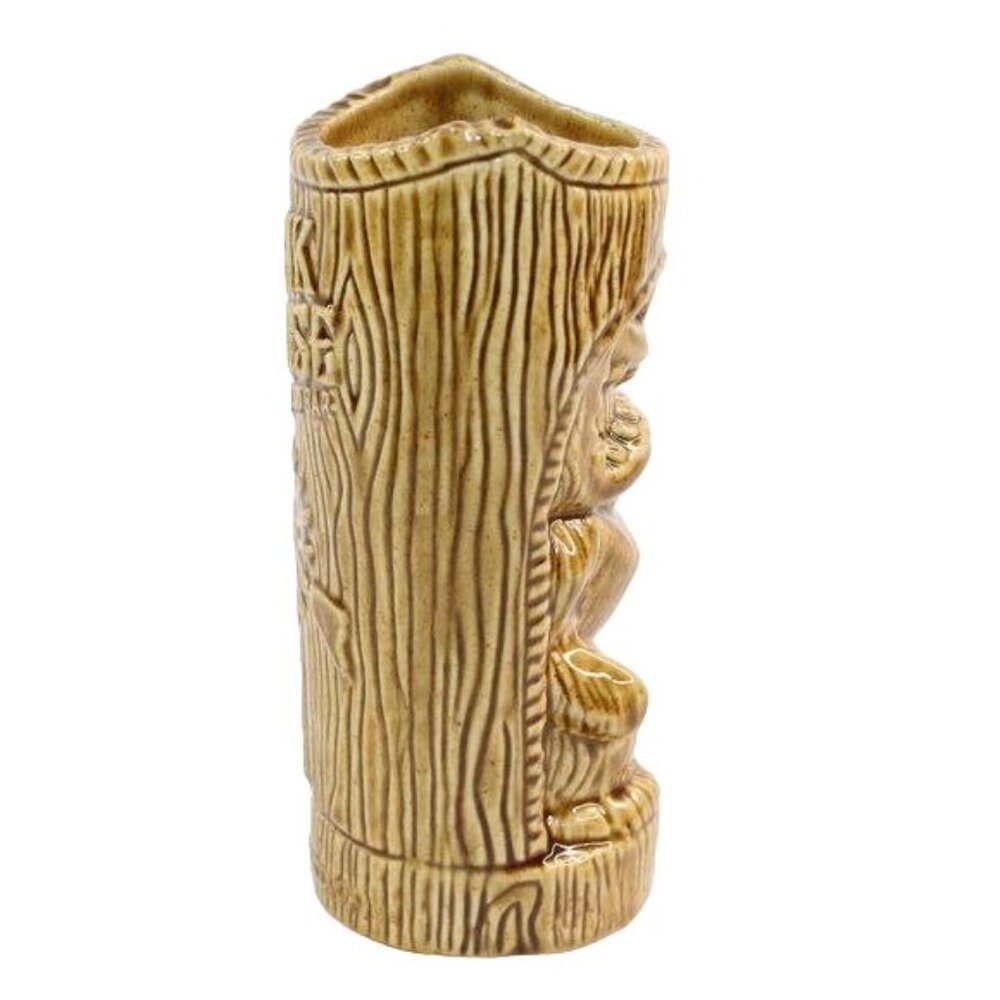 Tank House BBQ And Bar Tiki Mug Tiki Farm 2015 Brown Glaze - Picture 6 of 10